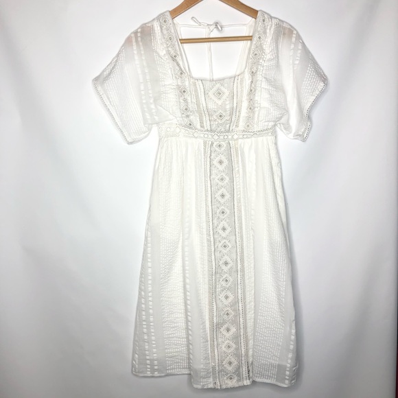 Anthropologie Dresses & Skirts - Anthropologie White Dress Size 0P